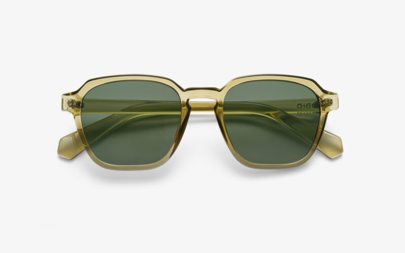 Lentes Edge color verde - Anteojos de sol estilos frescos moda