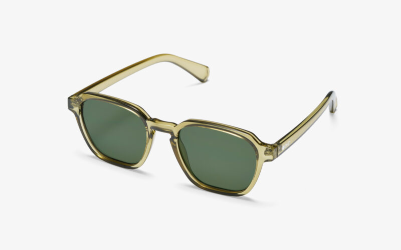 Lentes Edge color verde - Anteojos de sol estilos frescos moda