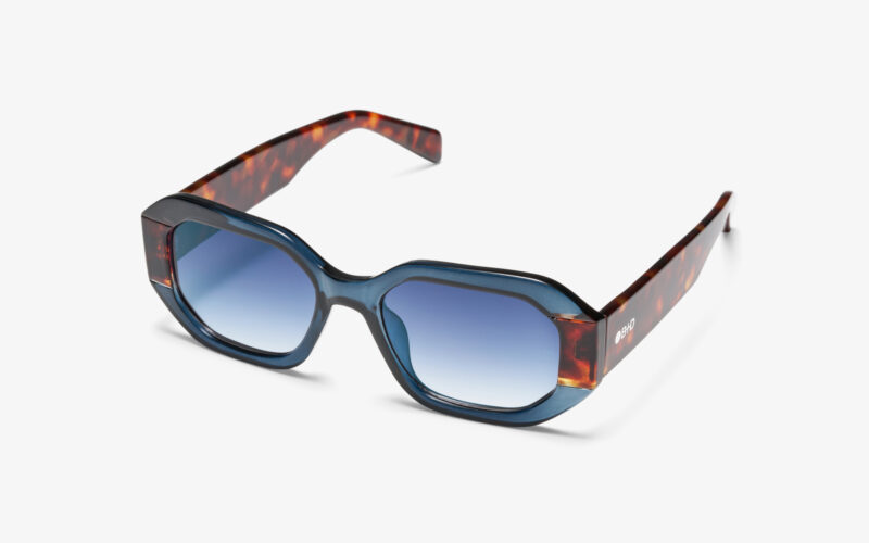 Lentes Nord color azul profundo - Anteojos de sol diseño nórdico